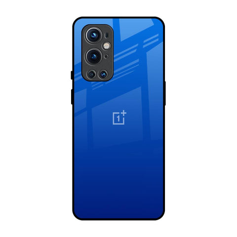 Egyptian Blue OnePlus 9 Pro Glass Back Cover Online