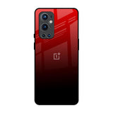 Maroon Faded OnePlus 9 Pro Glass Back Cover Online