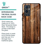 Timber Printed Glass Case for OnePlus 9 Pro