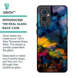 Multicolor Oil Painting Glass Case for OnePlus 9 Pro