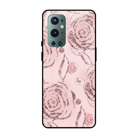 Shimmer Roses OnePlus 9 Pro Glass Cases & Covers Online