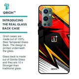 Race Jersey Pattern Glass Case For OnePlus 9 Pro