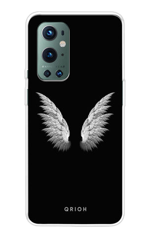White Angel Wings OnePlus 9 Pro Back Cover