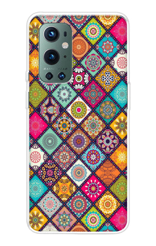 Multicolor Mandala OnePlus 9 Pro Back Cover