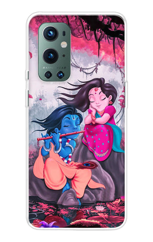 Radha Krishna Art OnePlus 9 Pro Back Cover