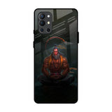 Lord Hanuman Animated OnePlus 9R Glass Back Cover Online