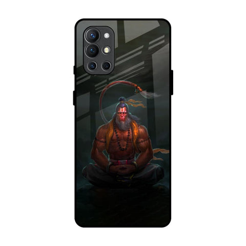 Lord Hanuman Animated OnePlus 9R Glass Back Cover Online