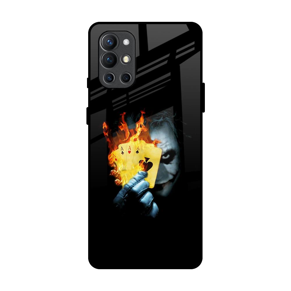 AAA Joker OnePlus 9R Glass Back Cover Online