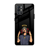 Punjabi Singer Poster OnePlus 9R Glass Back Cover Online