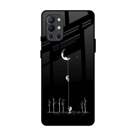 Catch the Moon OnePlus 9R Glass Back Cover Online