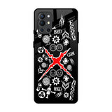 Red Zone OnePlus 9R Glass Back Cover Online