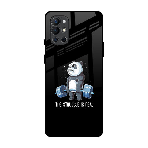 Real Struggle OnePlus 9R Glass Back Cover Online