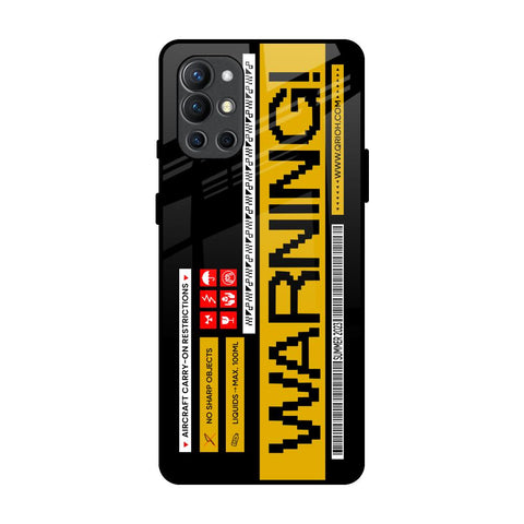 Aircraft Warning OnePlus 9R Glass Back Cover Online