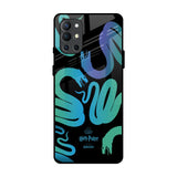 Basilisk OnePlus 9R Glass Back Cover Online