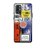 Smile for Camera OnePlus 9R Glass Back Cover Online