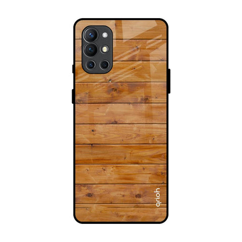 Timberwood OnePlus 9R Glass Back Cover Online
