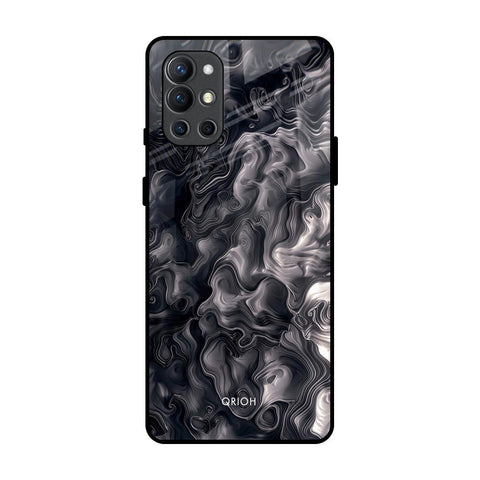 Cryptic Smoke OnePlus 9R Glass Back Cover Online
