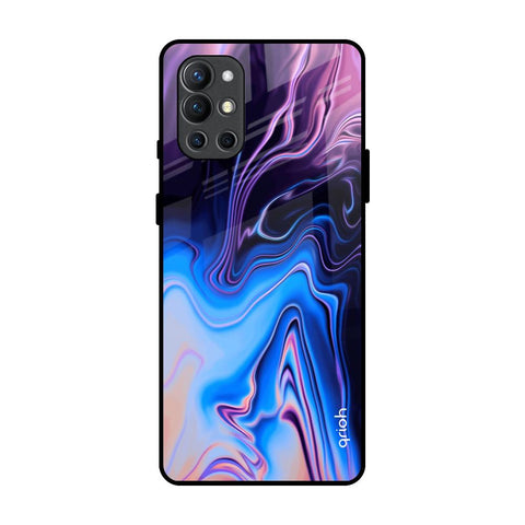 Psychic Texture OnePlus 9R Glass Back Cover Online
