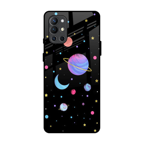 Planet Play OnePlus 9R Glass Back Cover Online