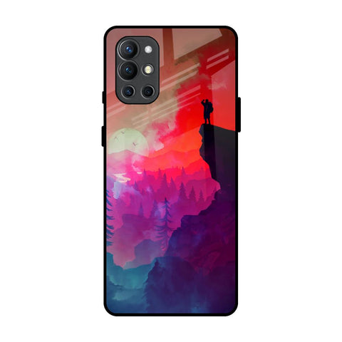 Dream So High OnePlus 9R Glass Back Cover Online