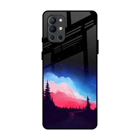 Drive In Dark OnePlus 9R Glass Back Cover Online