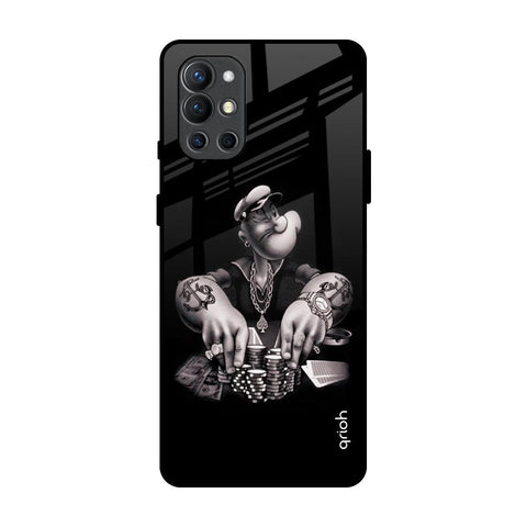 Gambling Problem OnePlus 9R Glass Back Cover Online