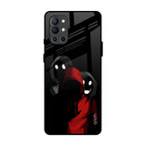 Shadow Character OnePlus 9R Glass Back Cover Online