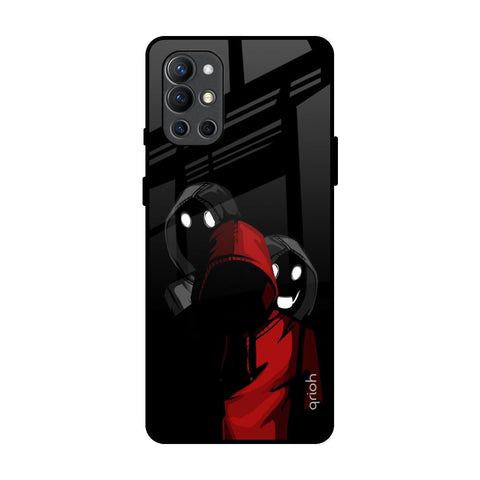 Shadow Character OnePlus 9R Glass Back Cover Online
