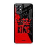 I Am A King OnePlus 9R Glass Back Cover Online