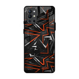 Vector Art OnePlus 9R Glass Back Cover Online