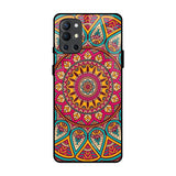 Elegant Mandala OnePlus 9R Glass Back Cover Online