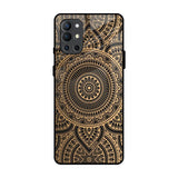 Luxury Mandala OnePlus 9R Glass Back Cover Online
