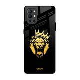 Lion The King OnePlus 9R Glass Back Cover Online