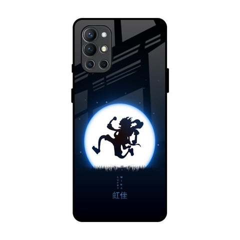 Luffy Nika OnePlus 9R Glass Back Cover Online