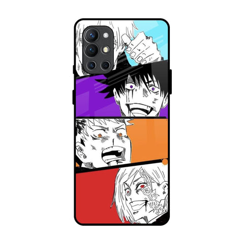 Anime Sketch OnePlus 9R Glass Back Cover Online