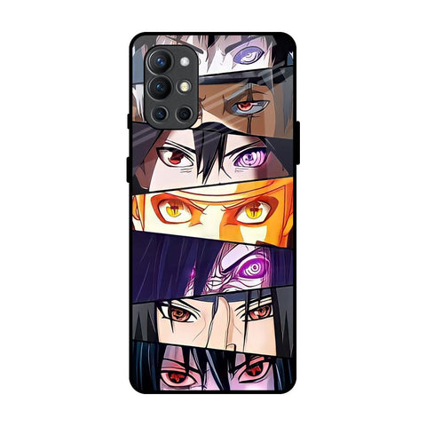 Anime Eyes OnePlus 9R Glass Back Cover Online