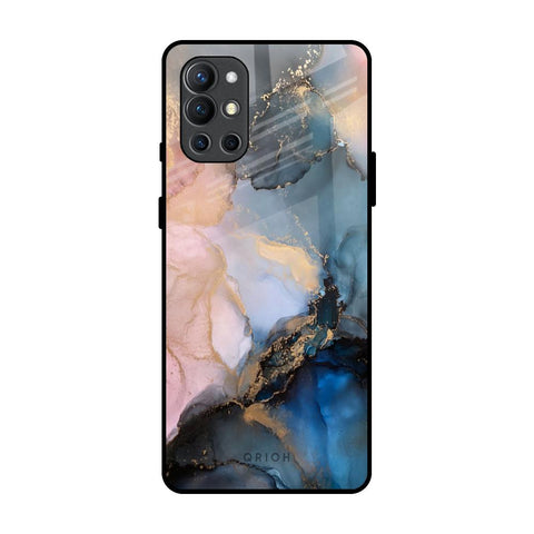 Marble Ink Abstract OnePlus 9R Glass Back Cover Online
