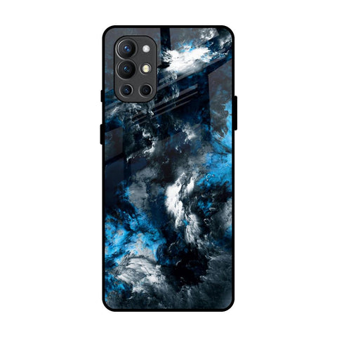 Cloudy Dust OnePlus 9R Glass Back Cover Online