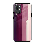 Brush Stroke Art OnePlus 9R Glass Back Cover Online