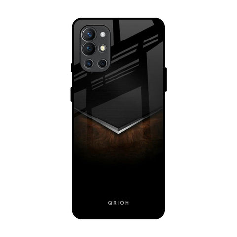 Dark Walnut OnePlus 9R Glass Back Cover Online