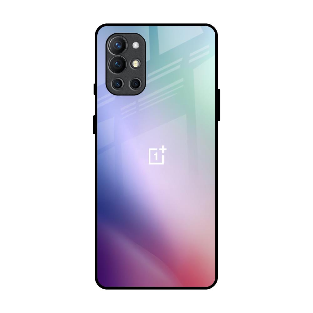Abstract Holographic OnePlus 9R Glass Back Cover Online