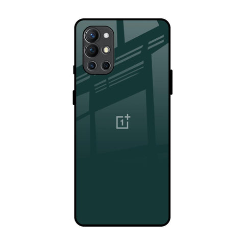 Olive OnePlus 9R Glass Back Cover Online