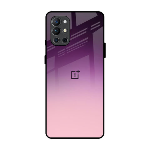 Purple Gradient OnePlus 9R Glass Back Cover Online