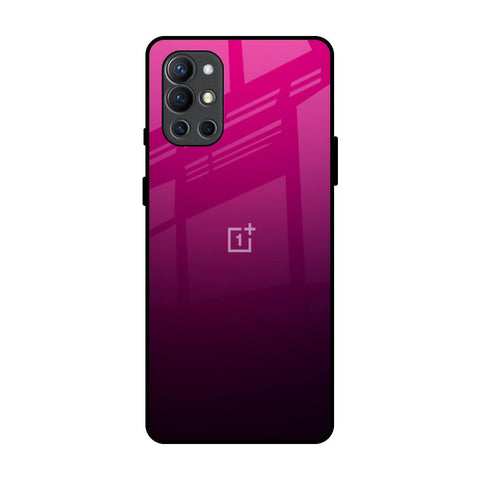 Purple Ombre Pattern OnePlus 9R Glass Back Cover Online
