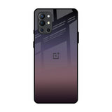 Grey Ombre OnePlus 9R Glass Back Cover Online