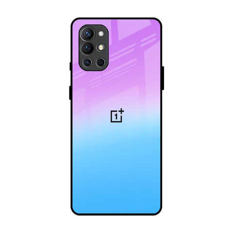 Unicorn Pattern OnePlus 9R Glass Back Cover Online