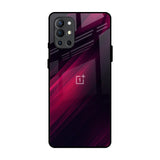 Razor Black OnePlus 9R Glass Back Cover Online