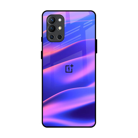 Colorful Dunes OnePlus 9R Glass Back Cover Online