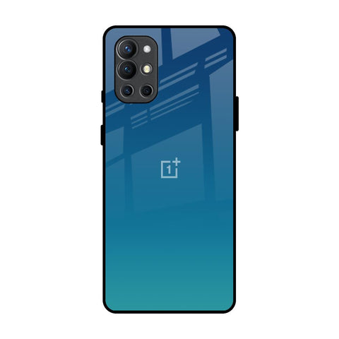 Celestial Blue OnePlus 9R Glass Back Cover Online