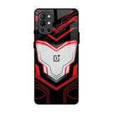 Quantum Suit OnePlus 9R Glass Back Cover Online